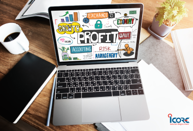 profit income earning financial money proceeds concept
